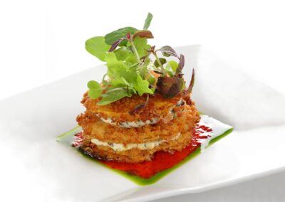 Eggplant Napoleon