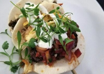 Small Taco plate